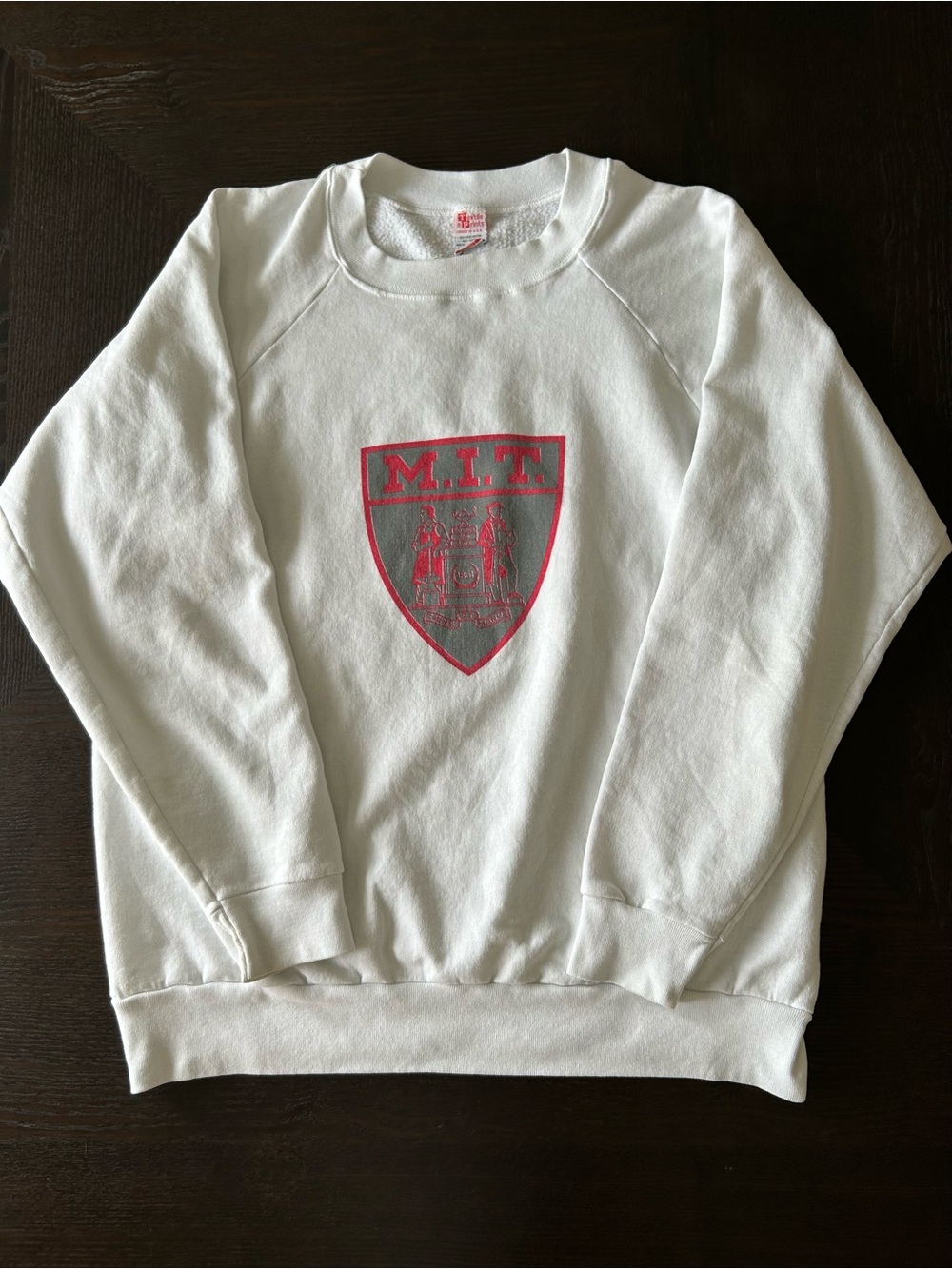 VTG 80’s M.I.T SWEATSHIRT SIZE XL - Picture 2 of 8
